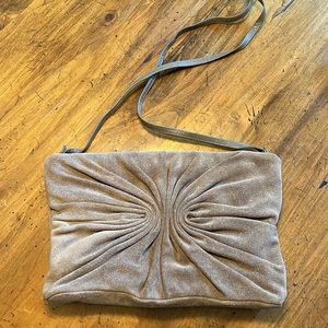 Vintage Etra suede leather crossbody